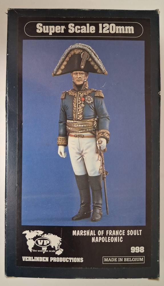 VERLINDEN PRODUCTIONS 998 MARSHAL OF FRANCE SOULT NAPOLEONIC Model Figures