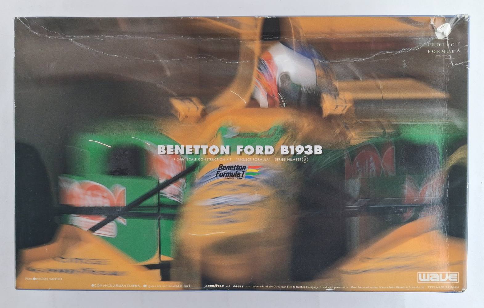 WAVE PI.45.2500 BENETTON FORD B193B SERIES NUMBER 5 Cars, Motorbikes & Trucks Model kits