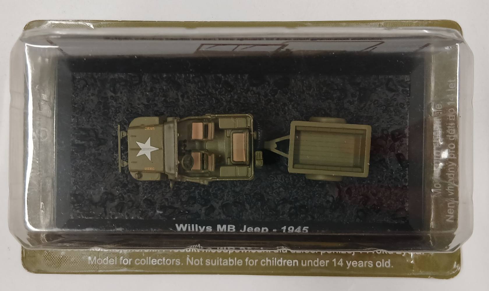 AMER WILLYS MB JEEP 1945 Military-Diecast Model Kits