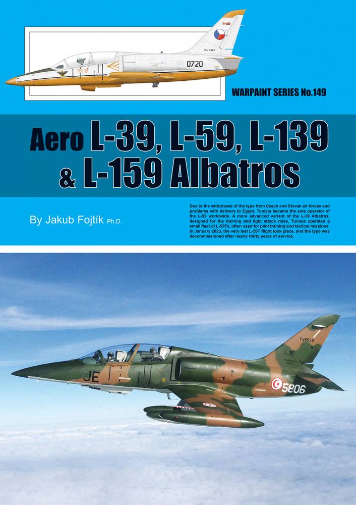 WARPAINT 149. AERO L-39/ L-59/ L-139 L-159 ALBATROS Books