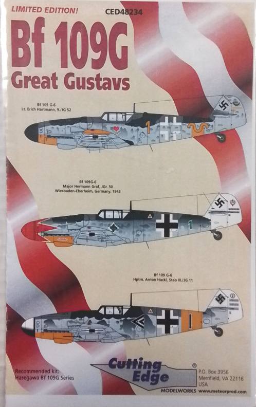 DISCOUNT DECALS 4498 CED48234 BF 1096 GREAT GUSTAVS Discount Decals
