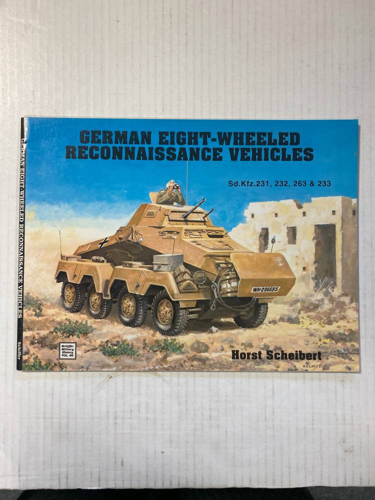 CHEAP BOOKS ZB4953 GERMAN EIGHT-WHEELED RECONNAISSANCE VEHICLES Books
