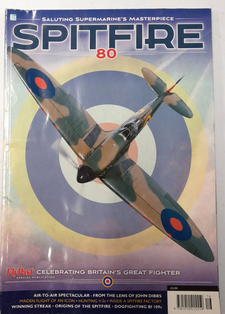 CHEAP BOOKS ZB6126 SPITFIRE 80 FlyPast Books