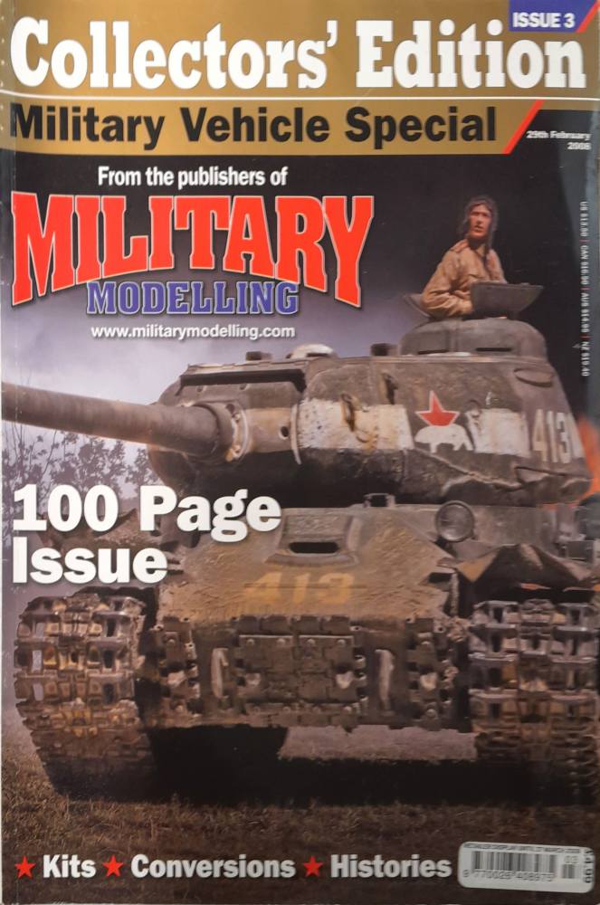 CHEAP BOOKS ZB6275 COLLECTORS EDITION ISSUE 3 MILITARY VEHICLE SPECIAL Military Modelling Books
