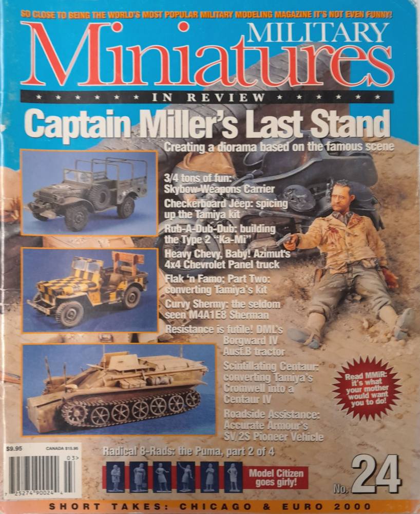 CHEAP BOOKS ZB6278 MILITARY MINIATURES IN REVIEW NO. 24 Ampersand Publishing Books