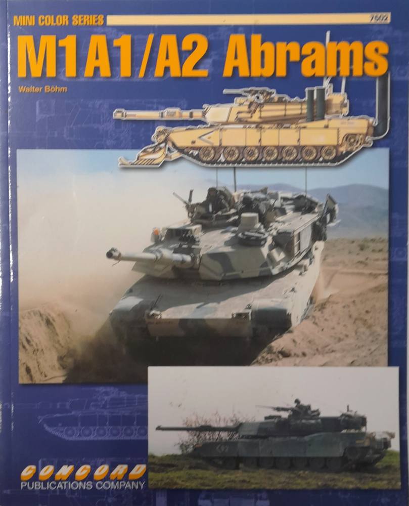 CHEAP BOOKS ZB6298 7502 M1A1/A2 ABRAMS Concord Publications Company Books