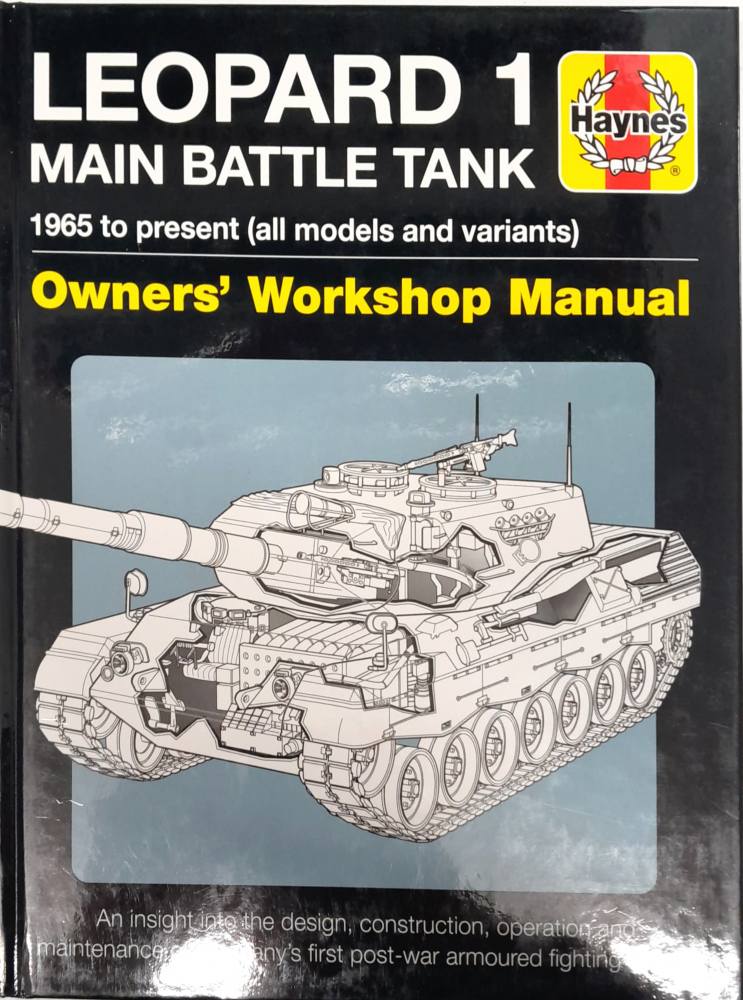 CHEAP BOOKS ZB6580 LEOPARD 1 MAIN BATTLE TANK OWNERS WORKSHOP MANUAL Haynes Books