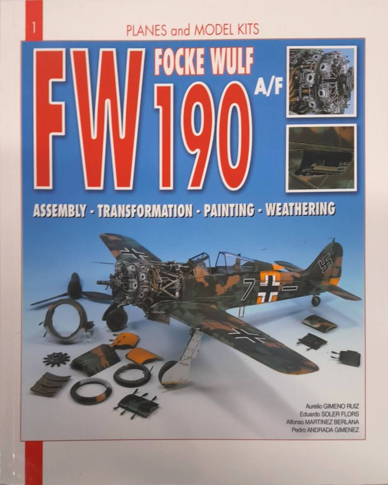 CHEAP BOOKS ZB6684 1 FOCKE WULF FW 190 A/F Planes and Model Kits Books