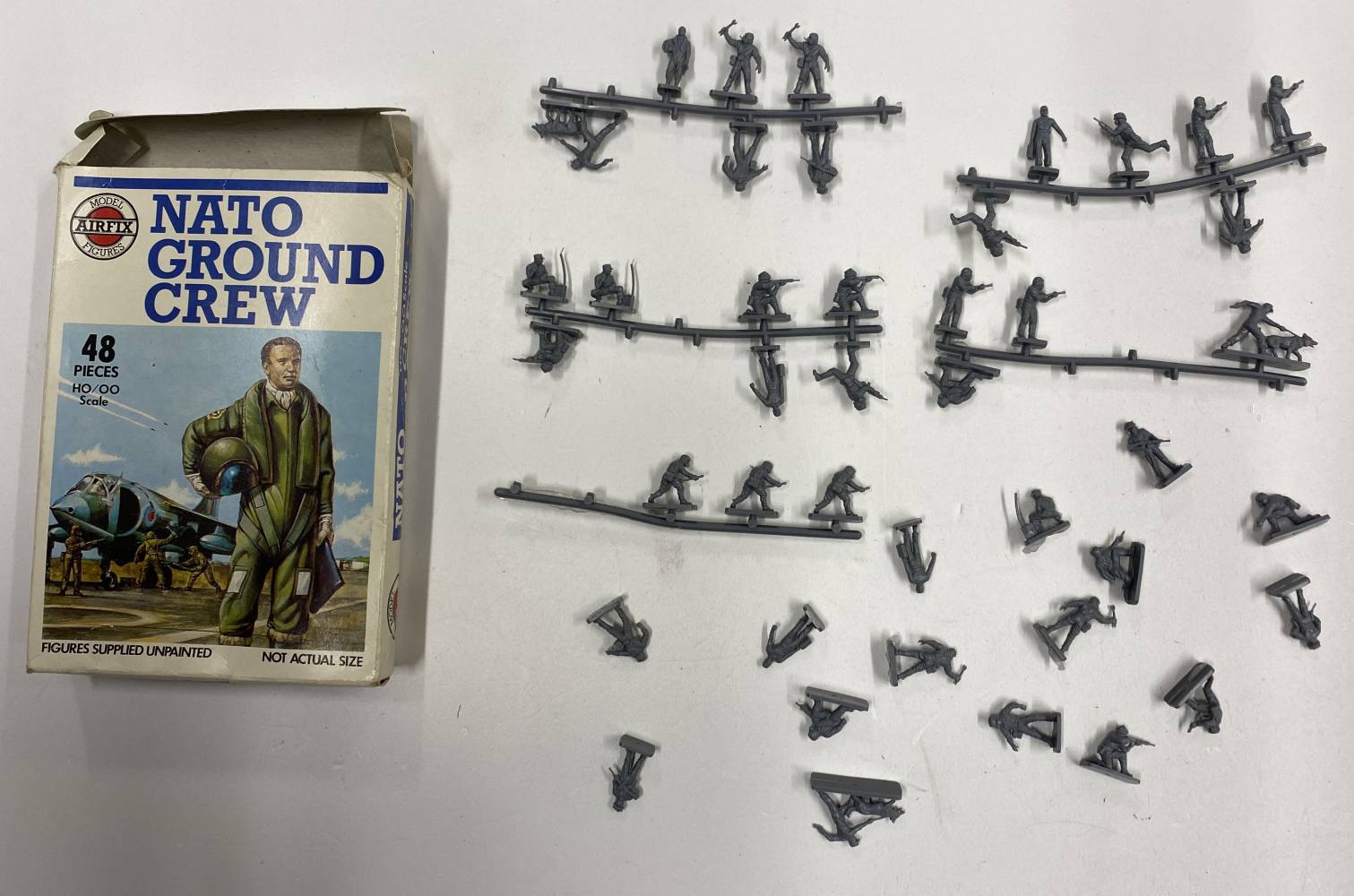 KINGKIT MODEL SCRAPYARD AIRFIX 01758 NATO GROUND CREW INCOMPLETE Salvage Yard