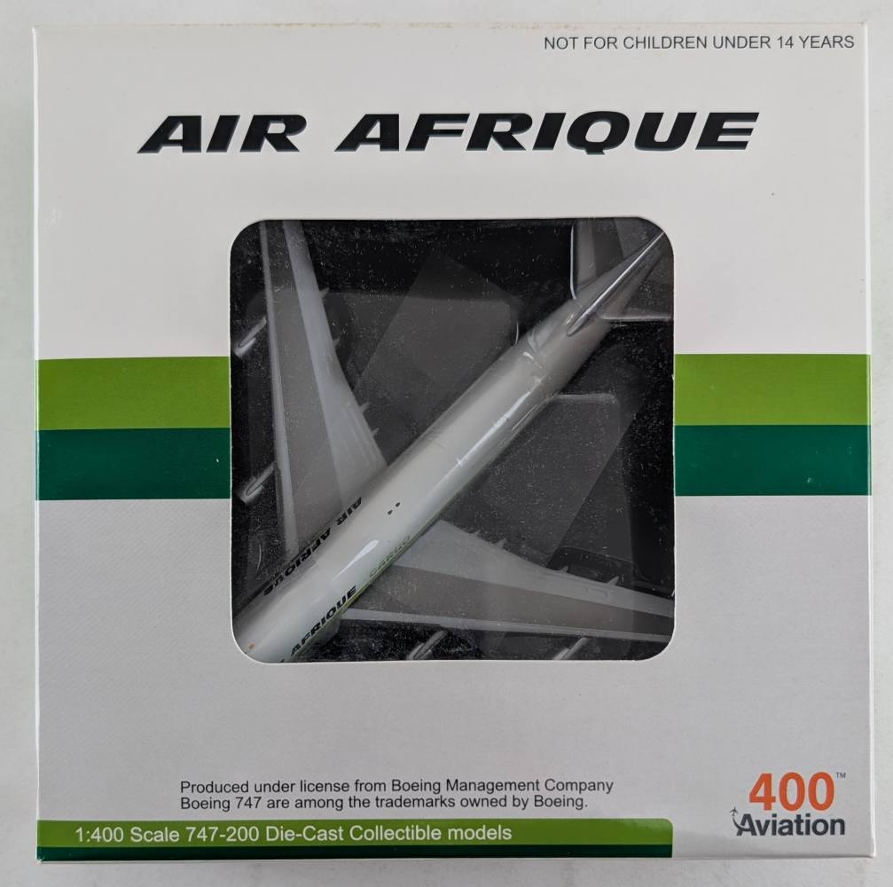 AIRLINER COLLECTIBLE 2005 747-200 AIR AFRIQUE Airliners Model Kits