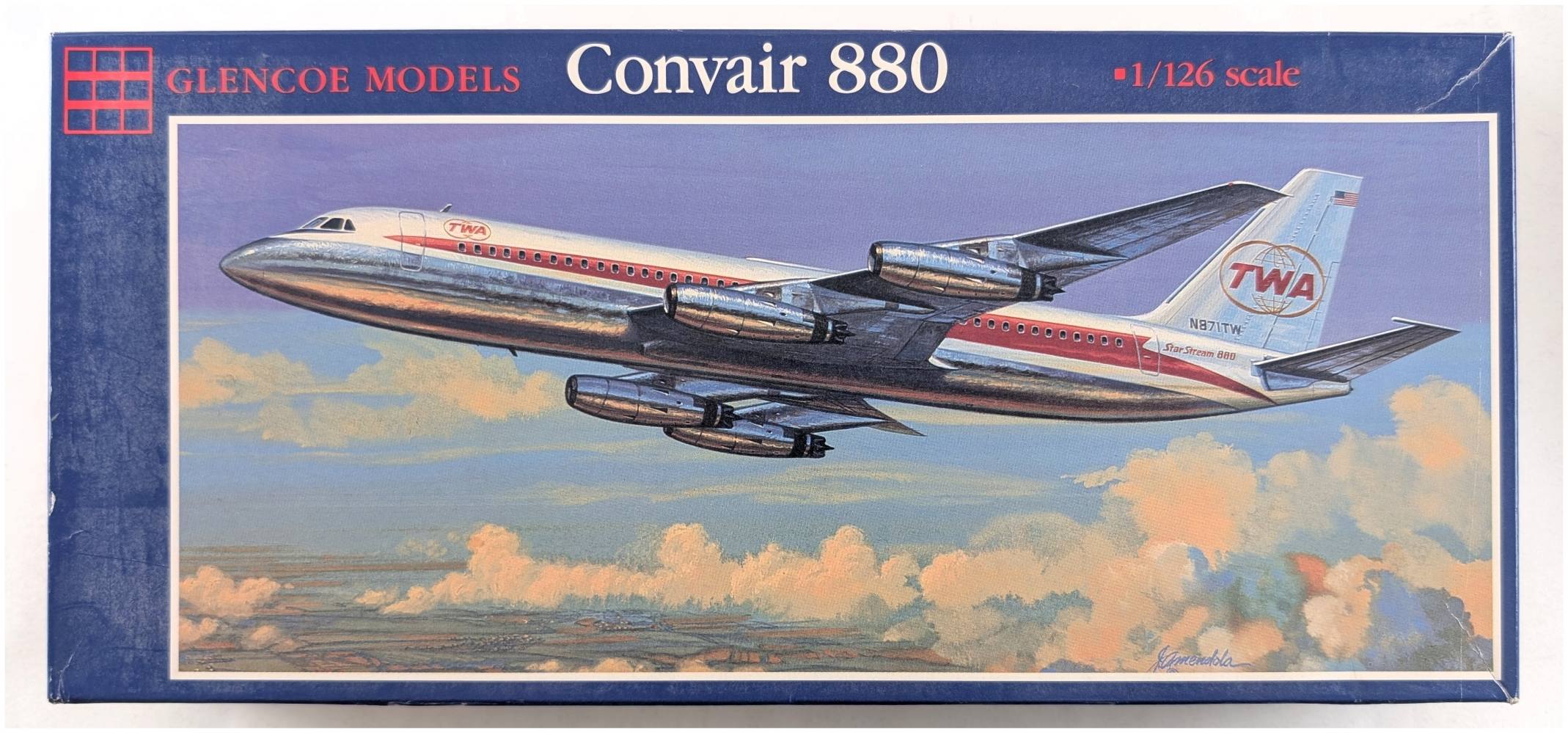 GLENCOE 05502 CONVAIR 880 Airliners Model Kits