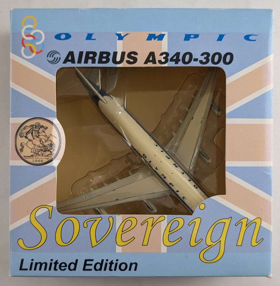 AIRLINER COLLECTIBLE AIRBUS A340-300 OLYMPIC SOVEREIGN Airliners Model Kits