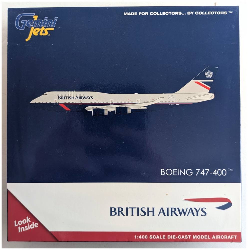 GEMINI JETS 1857 BRITISH AIRWAYS BOEING 747-400 Airliners Model Kits