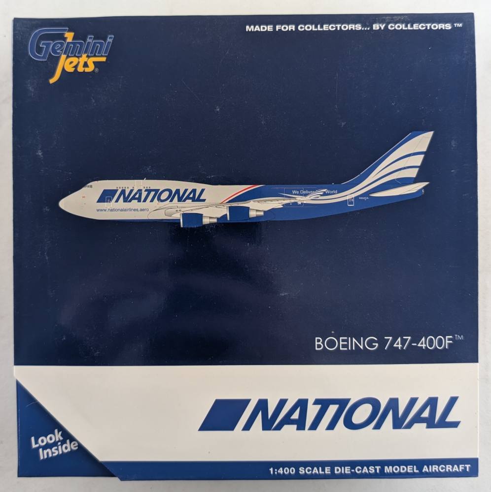 GEMINI JETS 2016 NATIONAL AIRLINES BOEING 747-400F Airliners Model Kits