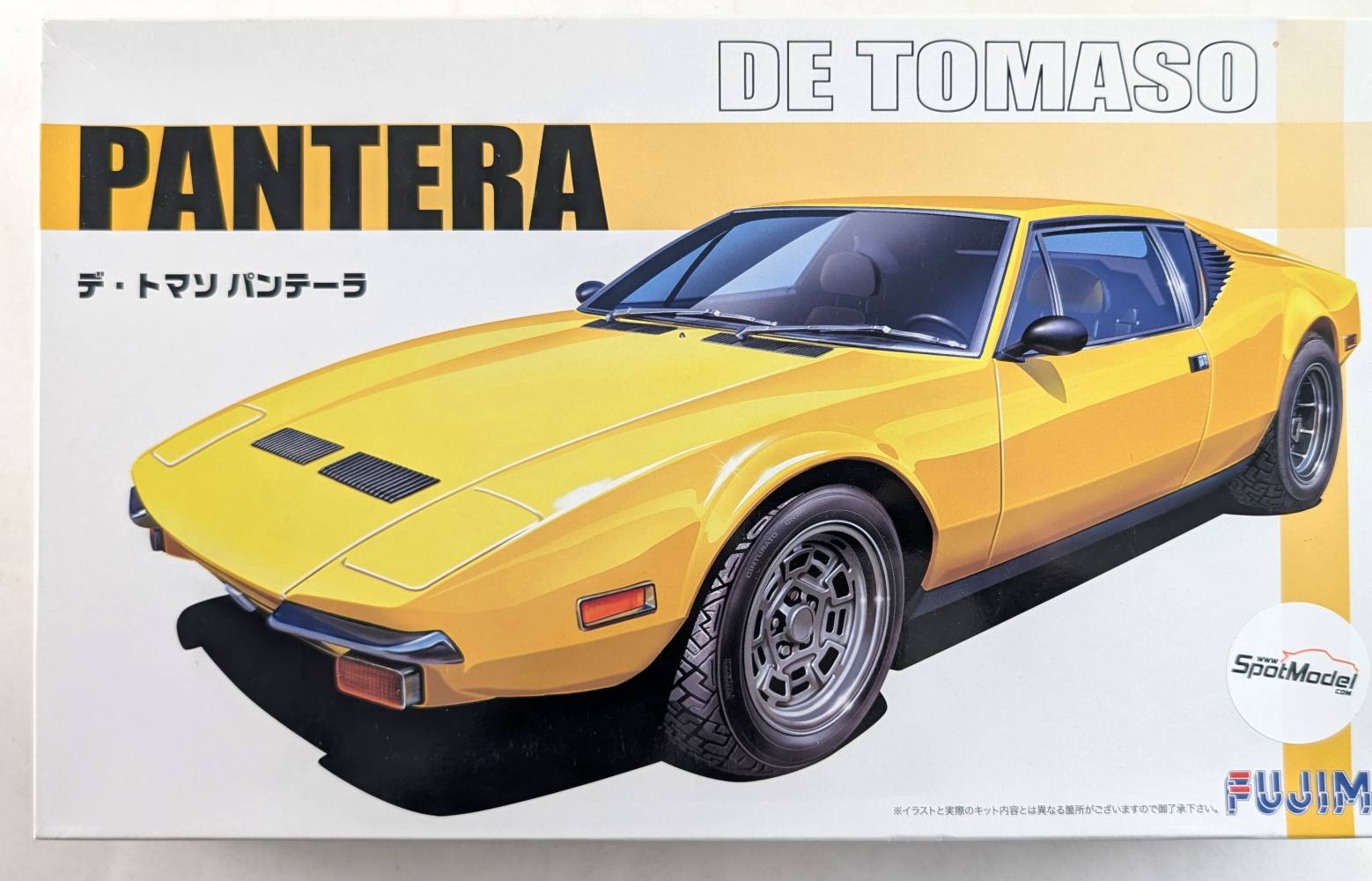 FUJIMI 125572 DE TOMASO PANTERA Cars, Motorbikes & Trucks Model kits