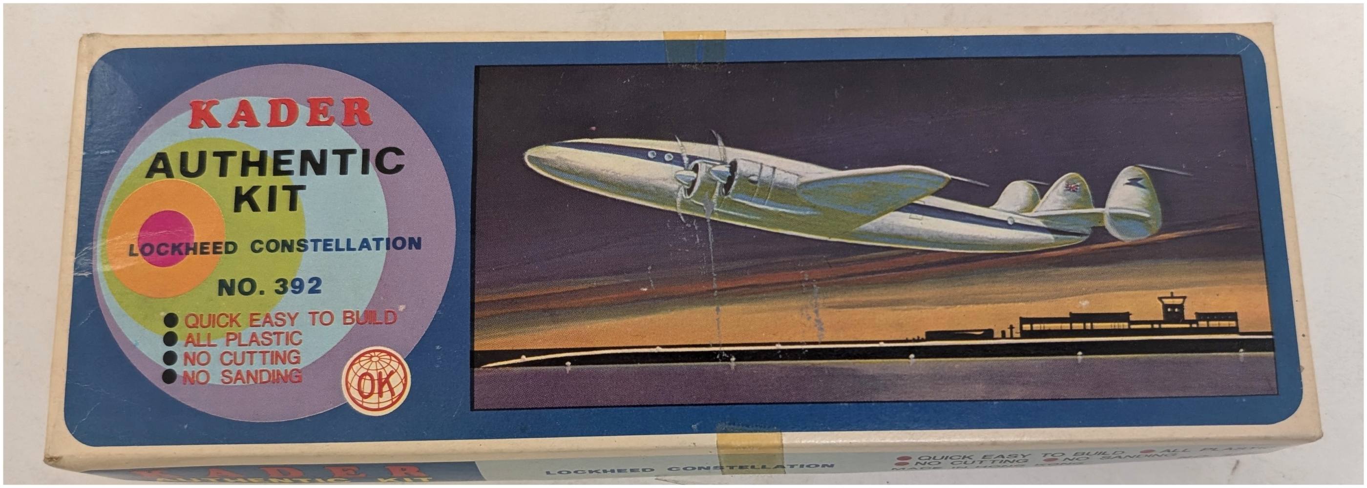 KADER 392 LOCKHEED CONSTELLATION Aircraft Model Kits