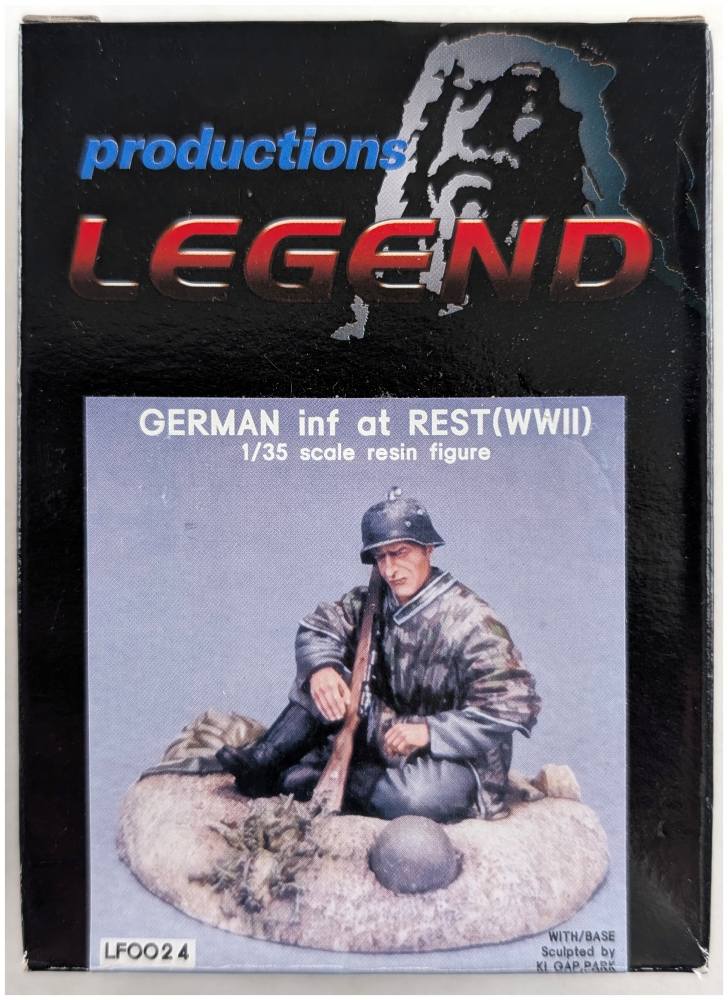 LEGEND PRODUCTIONS LF0024 GERMAN INF AT REST WWII Model Figures