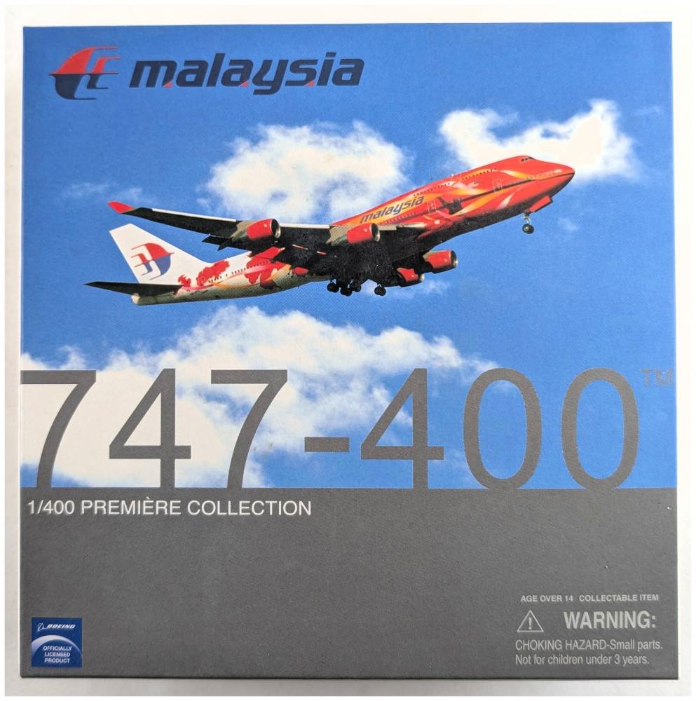 DRAGON 55519 747-400 MALAYSIA AIRLINES Airliners Model Kits