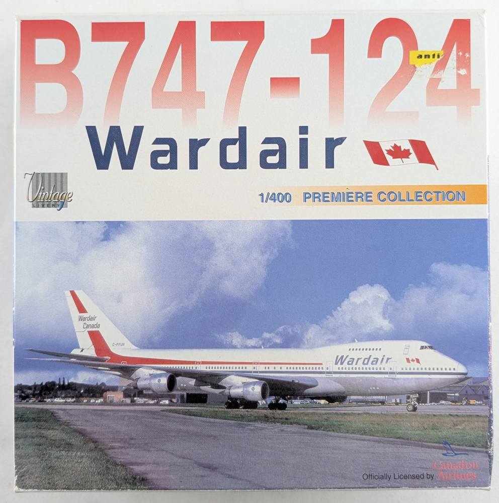 DRAGON 55144 B747-124 WARDAIR Airliners Model Kits