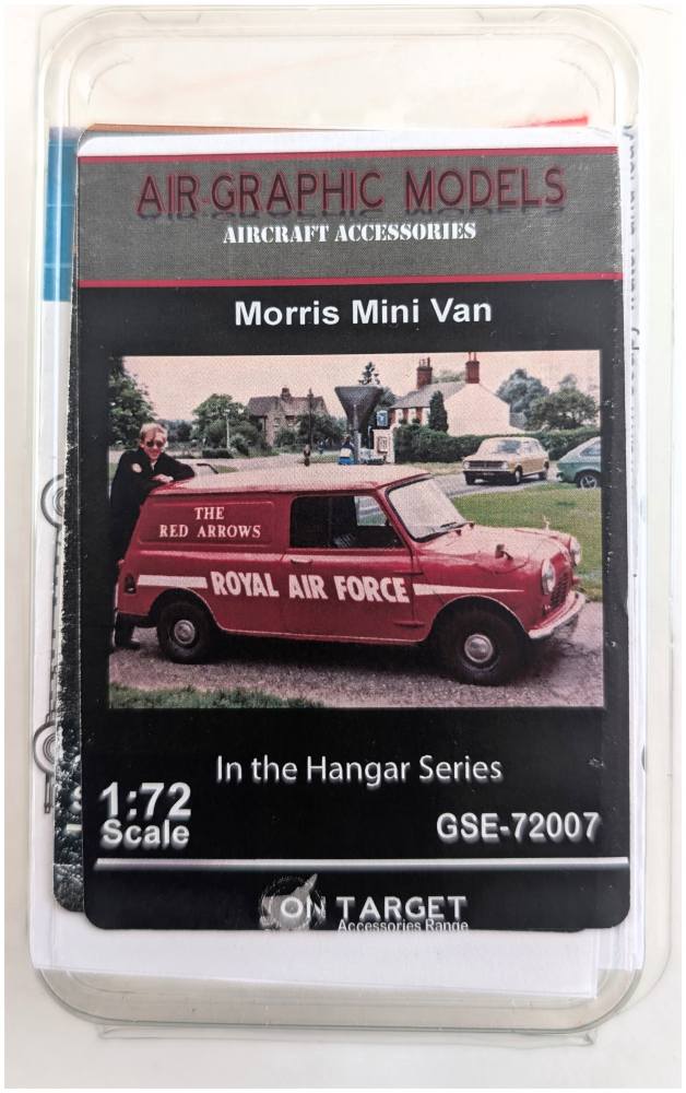 AIR GRAPHIC MODELS 72007 MORRIS MINI VAN Cars, Motorbikes & Trucks Model kits