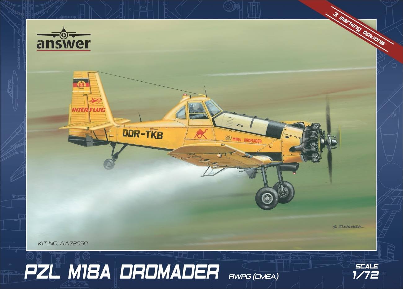 Answer AA72050 PZL M18A DROMADER RWPG CMEA Aircraft Model Kits