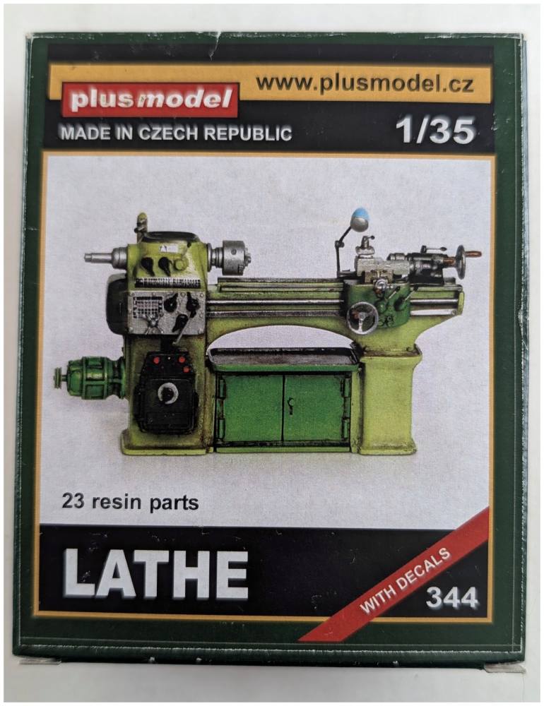 PLUS MODEL 344 LATHE WITH DECALS Miscellaneous