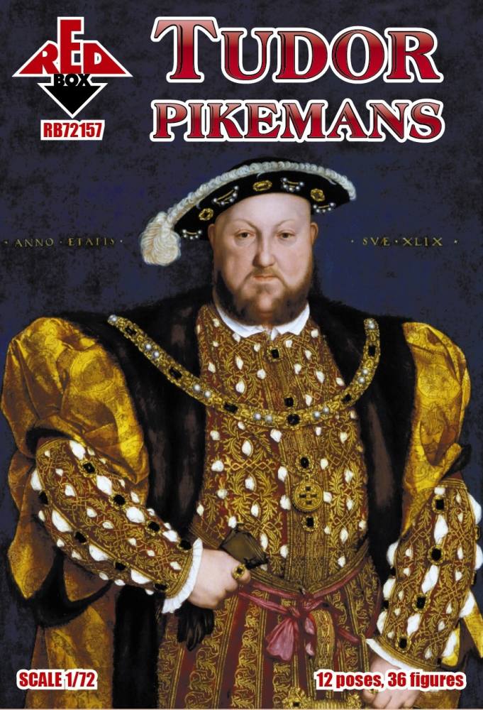 RED BOX RB72157 TUDOR PIKEMANS Model Figures