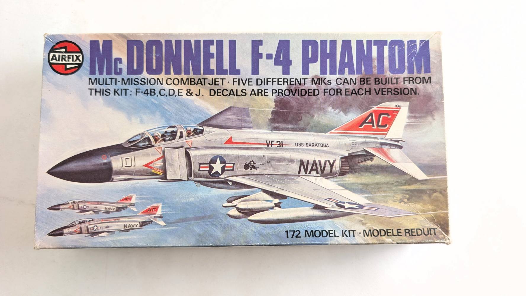 AIRFIX 04013 1977 MCDONNELL F-4 PHANTOM Aircraft Model Kits