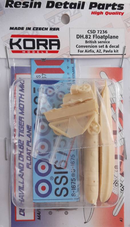 KORA CSD 7236 DH.82 FLOATPLANE CONVERSION SET DECAL Conversion Sets