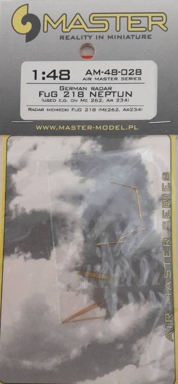 MASTERMODEL AM-48-028 GERMAN RADAR FUG 218 NEPTUN Conversion Sets