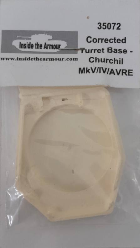 UNKNOWN MAKE CORRECTED TURRET BASE FOR CHURCHILL MKV/IVA/VRE Conversion Sets