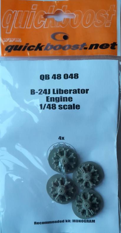 QUICKBOOST.NET QB 48 048 B-24J LIBERATOR ENGINE Conversion Sets