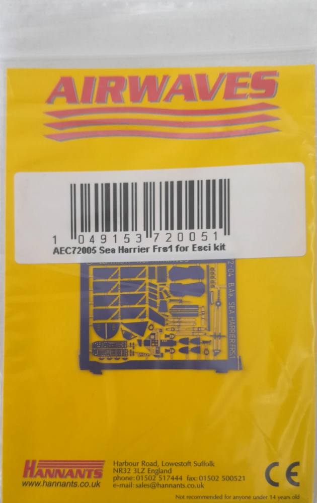 FAA MODELS FAAM 72003 FAIREY GANNET INTERNAL WEAPONS SET Conversion Sets
