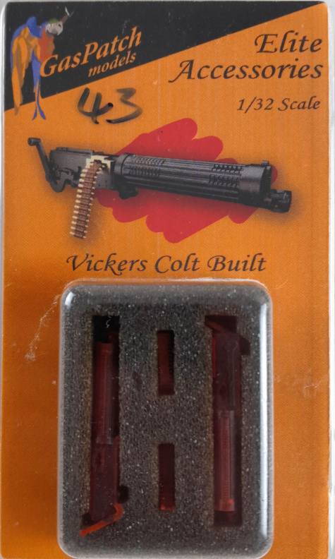 GASPATCH MODELS 43 VICKERS COLT BUILT Conversion Sets
