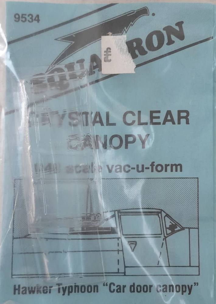 SQUADRON MODELS 9534 CRYSTAL CLEAR CANOPY Conversion Sets