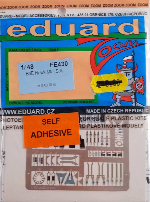 YAHU MODELS YMA4875 HAWKER FURY MK.I Conversion Sets