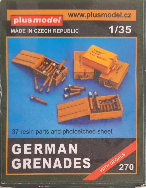 PLUS MODEL 270 GERMAN GRENADES Conversion Sets