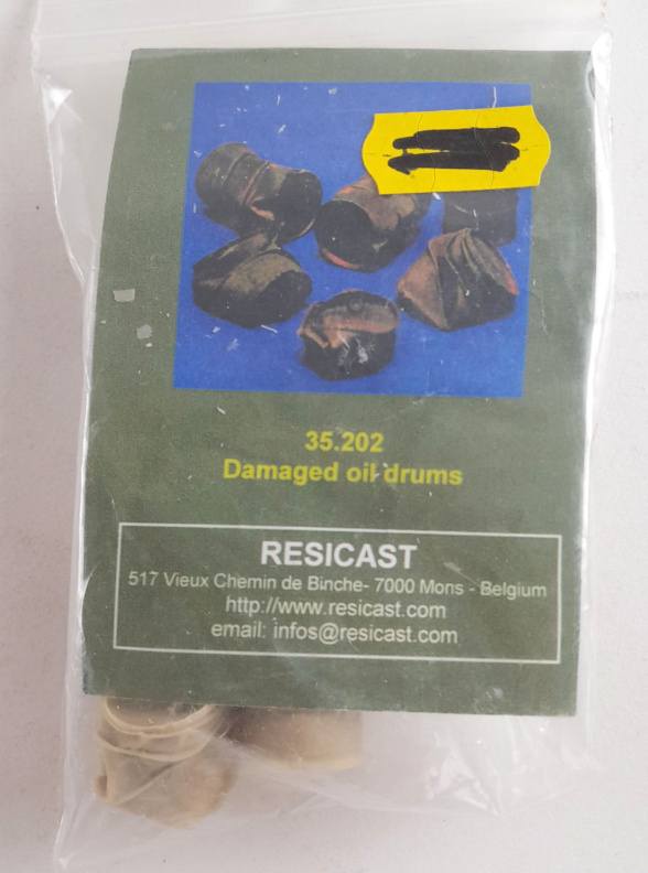 RESICAST 35.202 DAMAGED OIL DRUMS Conversion Sets