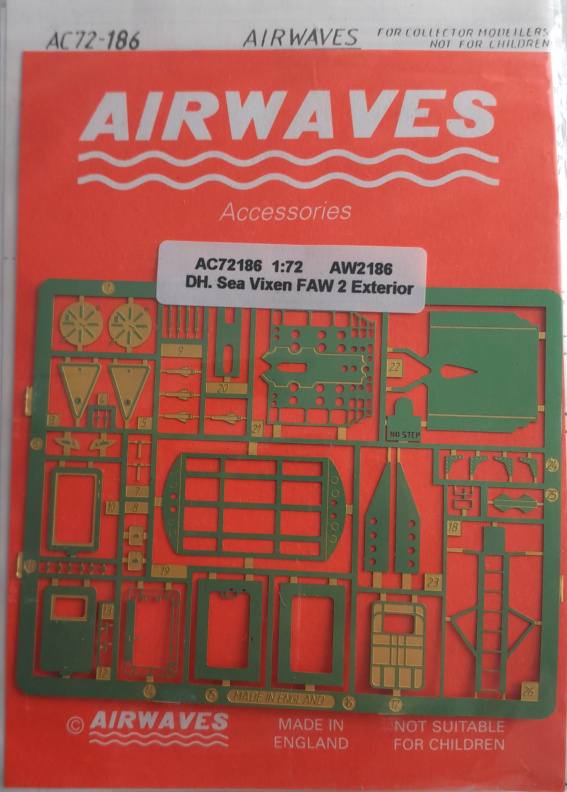 AIRWAVES AC72186 DH. SEA VIXEN FAW 2 EXTERIOR Conversion Sets