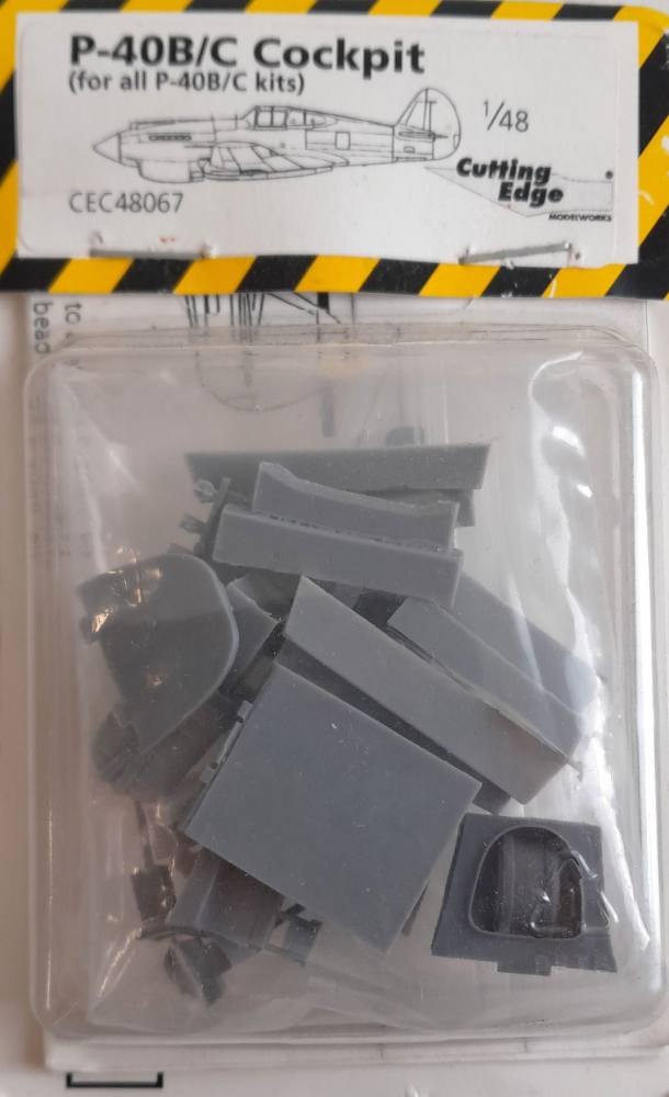 CUTTING EDGE CEC48067 P-40B/C COCKPIT FOR ALL P-40B/C KITS Conversion Sets