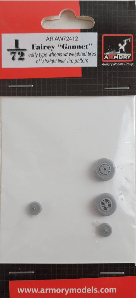 ARMORY AR AW72412 FAIREY GANNET EARLY TYPE WHEELS Conversion Sets