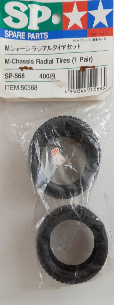 TAMIYA SP-568 M-CHASSIS RADIAL TIRES 1 PAIR Conversion Sets