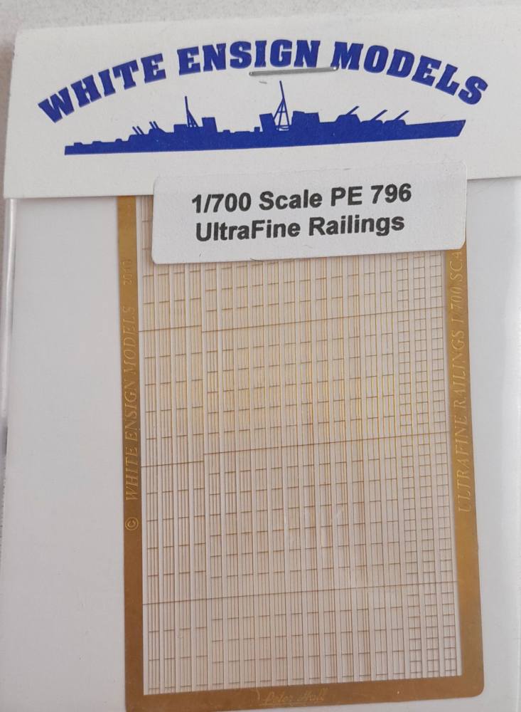 WHITE ENSIGN PE 796 ULTRAFINE RAILINGS Conversion Sets