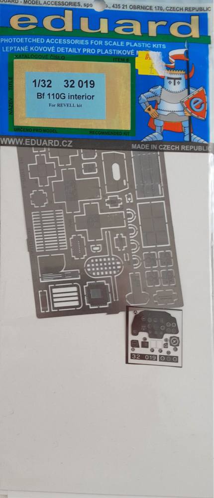 EDUARD 32 019 BF 110G INTERIOR Conversion Sets