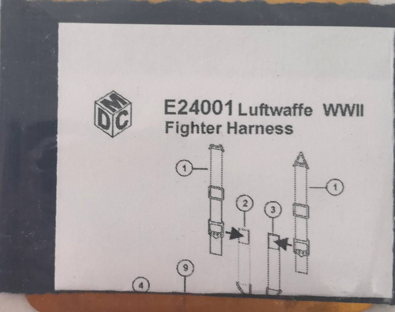 UNKNOWN MAKE E24001 LUFTWAFFE WWII FIGHTER HARNESS Conversion Sets
