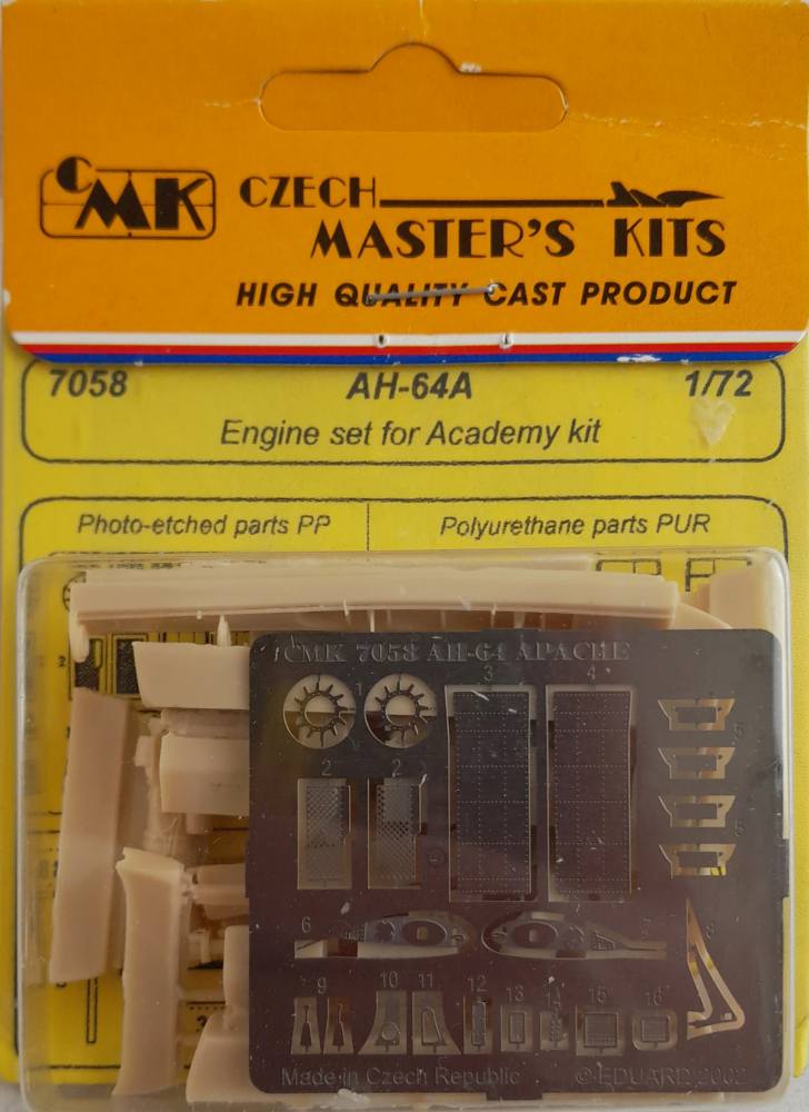 CMK 7058 AH-64A ENGINE SET FOR ACADEMY KIT Conversion Sets