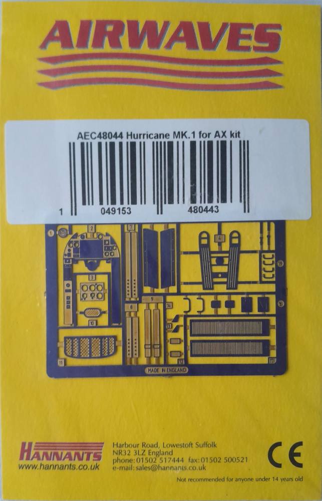 AIRWAVES AEC48044 HURRICANE MK.1 FOR AX KIT Conversion Sets