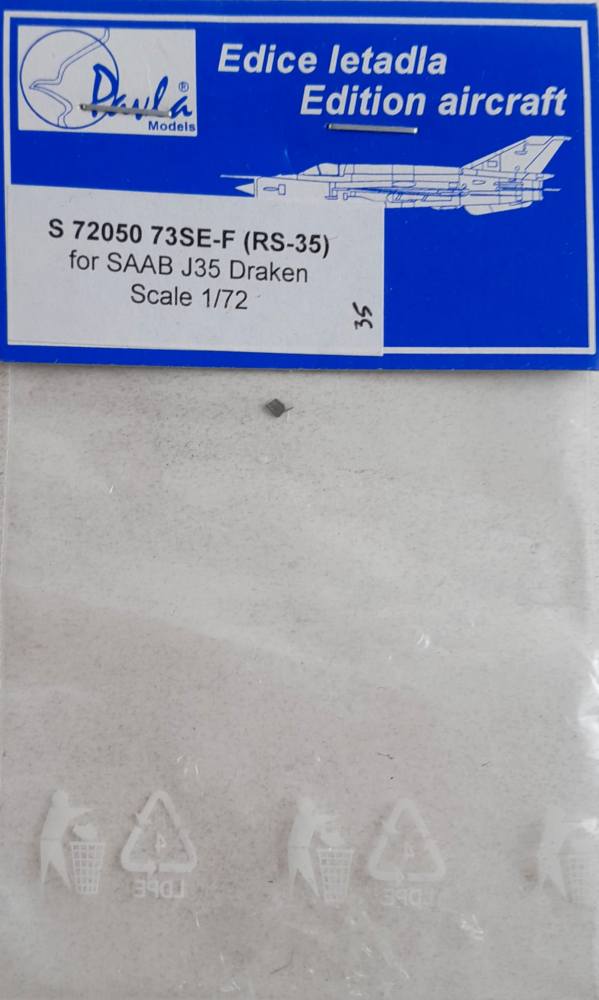 UNKNOWN MAKE S 72050 73SE-F RS-35 FOR SAAB J35 DRAKEN Conversion Sets