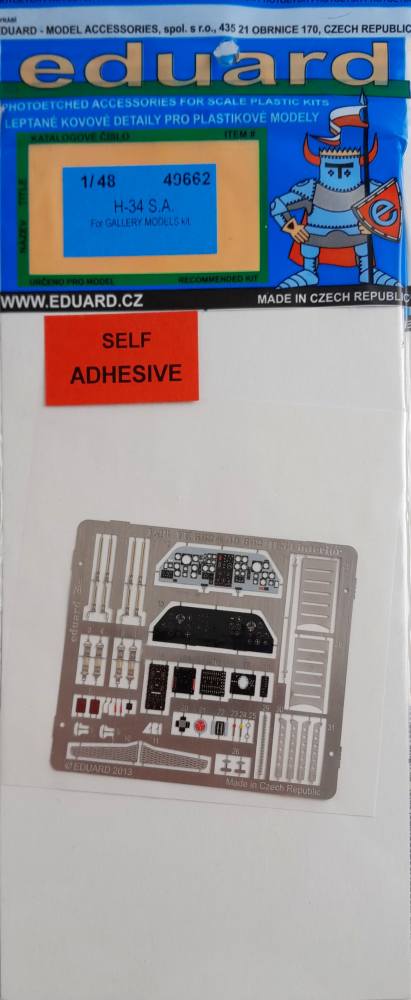EDUARD 49662 H-34 S.A. Conversion Sets