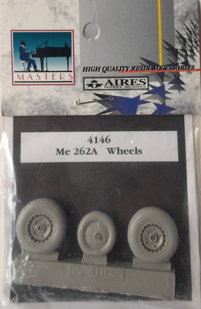 AIRES HOBBY MODELS 4146 ME 262A WHEELS Conversion Sets